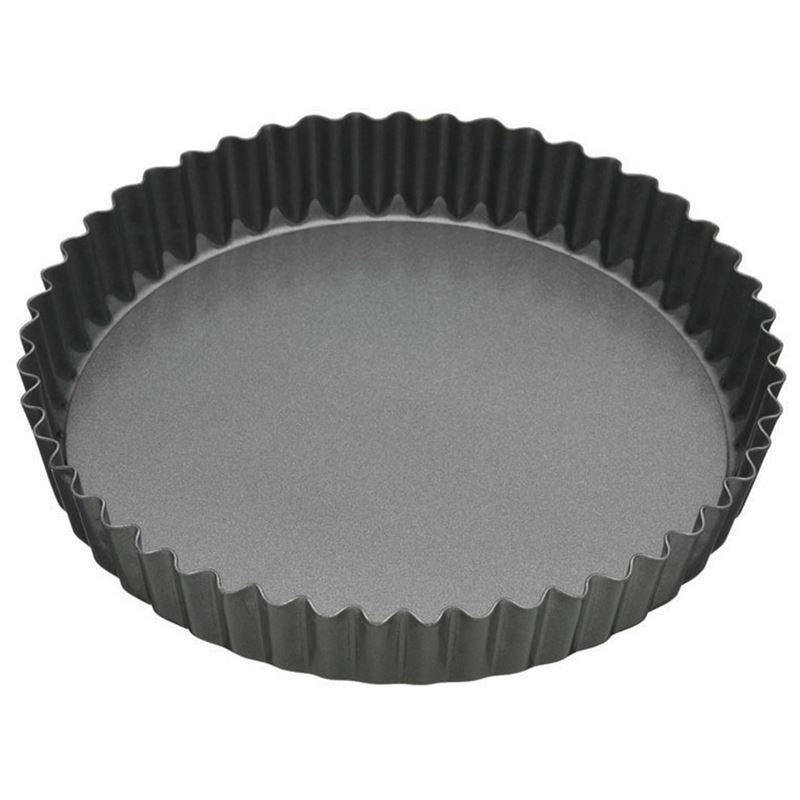 Bakemaster – Non-Stick Loose Base Round Flan/Quiche Pan 30×3.5cm
