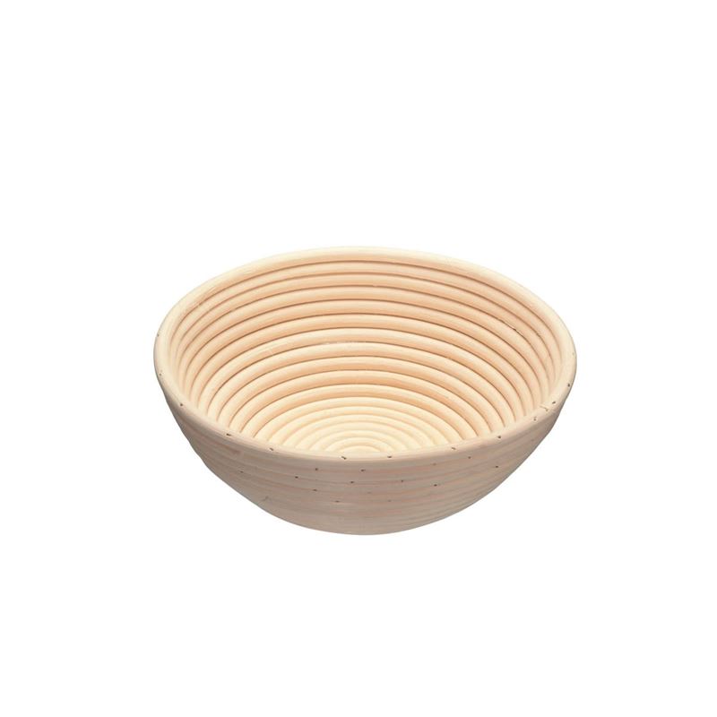 Davis & Waddell – Round Rattan Proving Basket 22×8.5cm