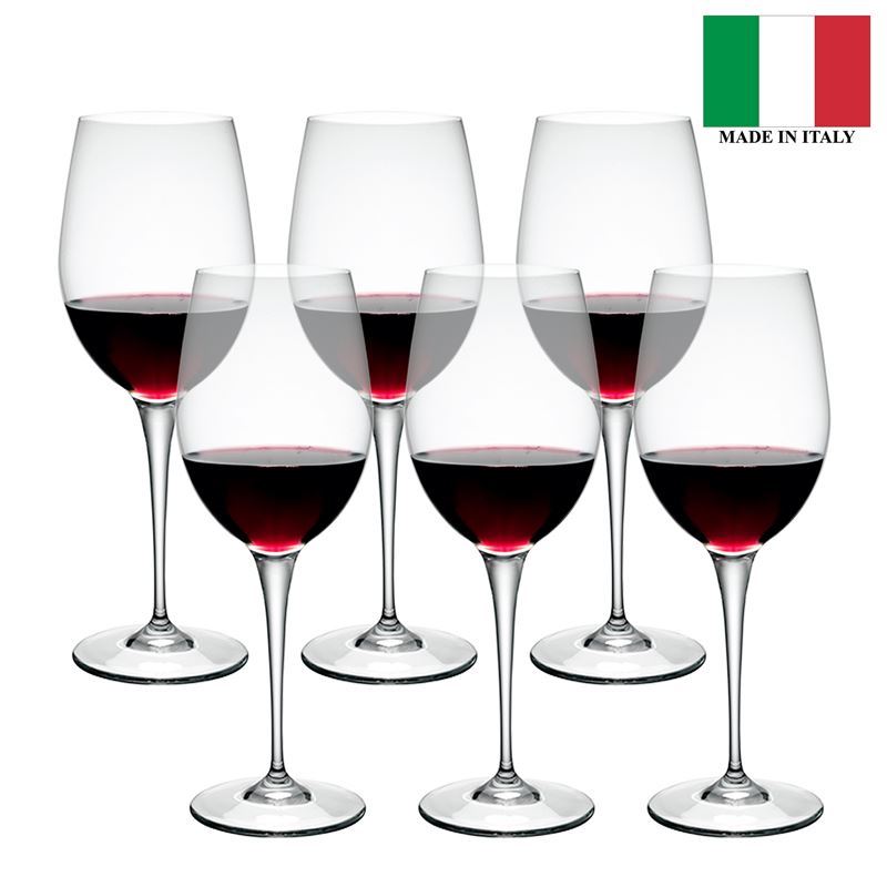 Bormioli Rocco – Premium SET OF SIX No.10 Pinot Noir 470ml set of 6 (Made in Italy)