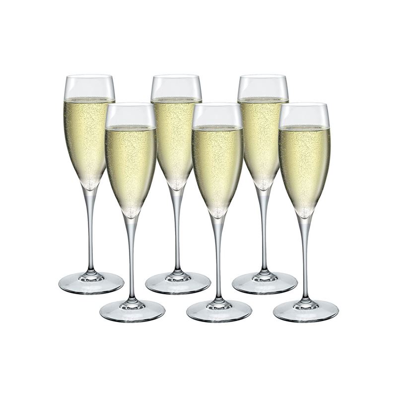 Bormioli Rocco – Premium SET OF SIX No.3 Champagne 260ml set of 6 (Made in Italy)