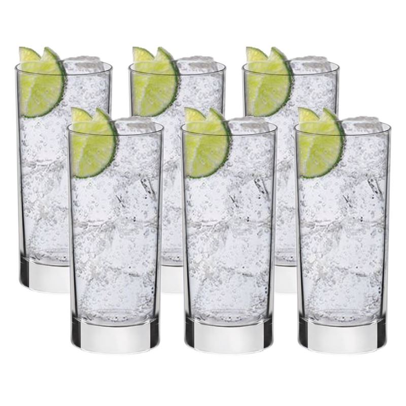 Bormioli Rocco – Cortina Cooler Glass 385ml set of 6 (Made in Italy)