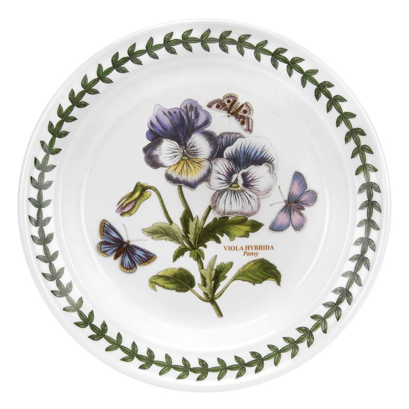 Portmeirion Botanic Garden – Side Plate Pansy 15cm (Made in England)