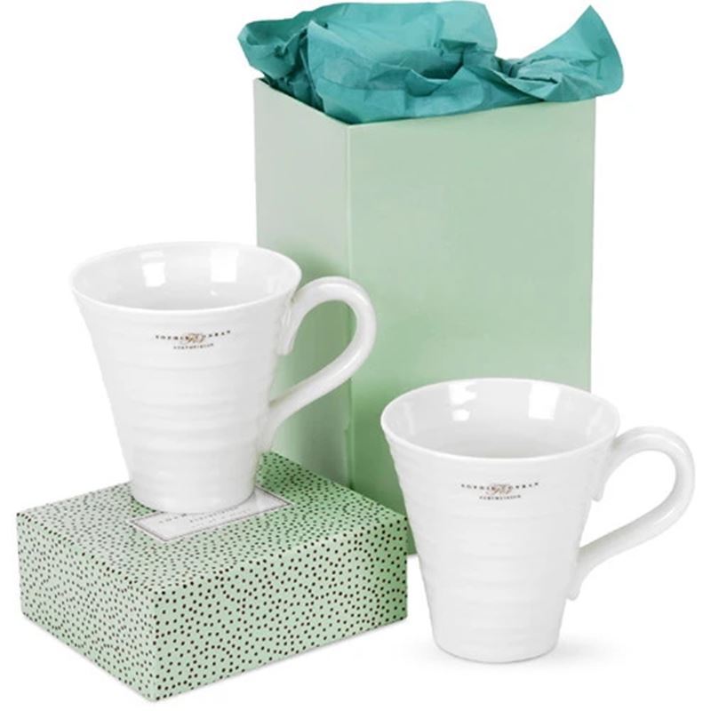 Sophie Conran for Portmeirion – Ice White Mugs 350ml Set of 2