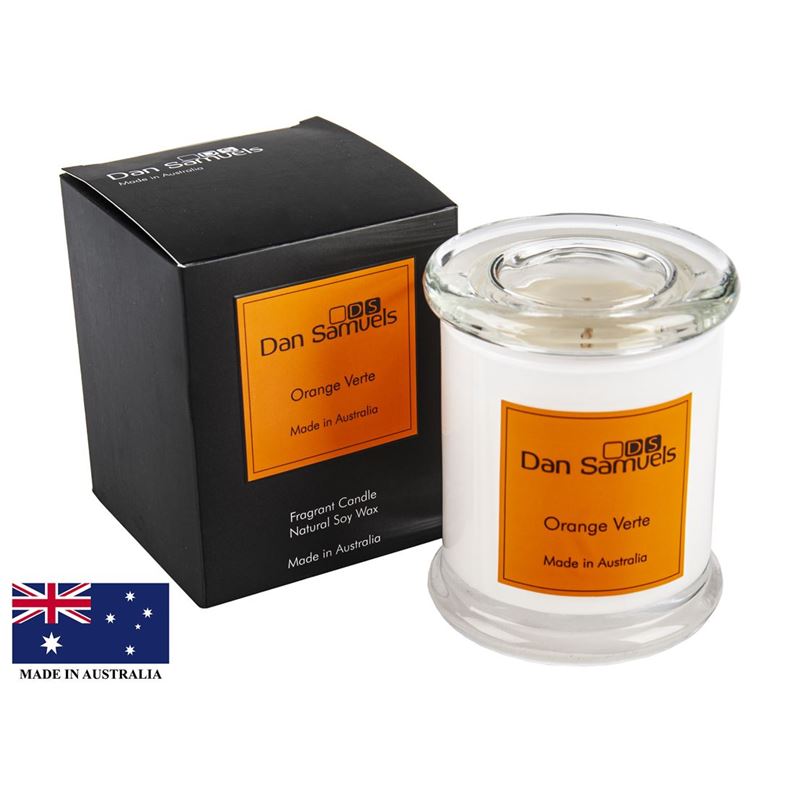 Dan Samuels – Metro Jar Filled Candle Orange Verte 340ml (Hand Made in Australia)
