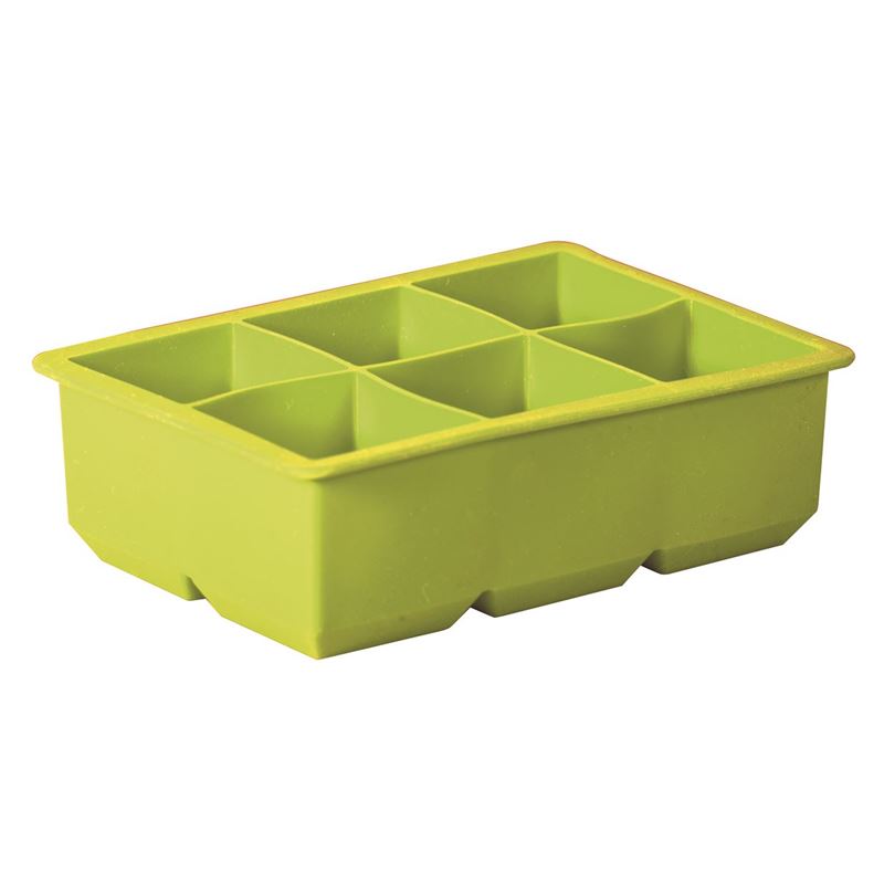 Avanti – Silicone 6 Cup King Ice Cube Tray Green
