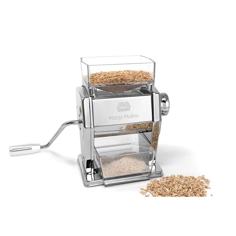 Marcato – Marga Mulino Grain Mill – Rolled Oats, Flours and Cereal Flake Maker (Made in Italy)